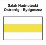 P-Y-WK/KP-151, szlak pieszy żółty, Ostroróg - Bydgoszcz Prądy, 265km