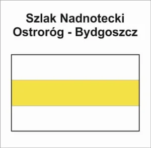 P-Y-WK/KP-151, szlak pieszy żółty, Ostroróg - Bydgoszcz Prądy, 265km