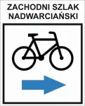 R-N-WK-320, szlak rowerowy niebieski, Poznań - Międzychód, 122km