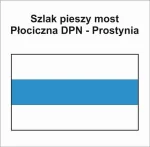 P-N-ZWA/ZCH/ZDR-121, szlak pieszy niebieski Płociczna most. Miradza - Prostynia, 43,2km