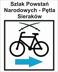 R-N-PMI-321, szlak rowerowy niebieski, Sieraków - Sieraków, 27,8km
