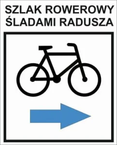 R-N-PMI-326, szlak rowerowy niebieski Śladami Radusza, 23,4km