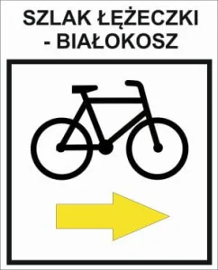R-Y-PMI-327, szlak rowerowy żółty, Łężeczki - Białokosz, 9,2km