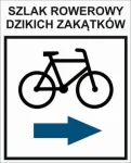 R-N-PMI-334, szlak rowerowy niebieski, Leśn. Pustelnia - Głaz Konfederatów Barskich, 21,8km
