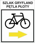 R-Y-ZGY-337, szlak rowerowy żółty Gryfland, Płoty - Płoty, 20,5km