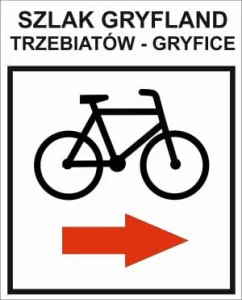 R-C-ZGY-339, szlak rowerowy czerwony Gryfland, Trzebiatów - Gryfice, 51km