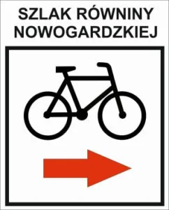 R-C-ZGL/ZLO-341, szlak rowerowy czerwony, Nowogard - Nowogard, 118km
