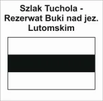 P-S-PMI-152, szlak pieszy czarny, Tuchola - Rezerwat Buki nad. jez. Lutomskim, 9,8km