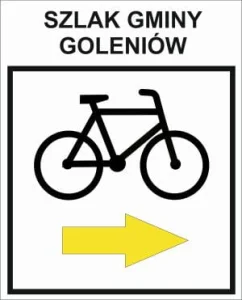 R-Y-ZGL-345, szlak rowerowy żółty, pętla Goleniów, 20,1+1,7km