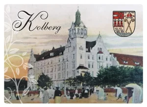 MAGNES TURYSTYCZNY SERIA RETRO KOŁOBRZEG ZAMEK - KOLBERG
