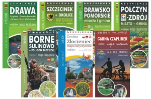 2024 BOX 7 MAP TURYSTYCZNYCH POJEZIERZE DRAWSKIE