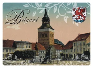 MAGNES TURYSTYCZNY SERIA RETRO BIAŁOGARD - BELGARD
