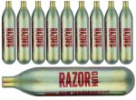 RAZORGUN NABOJE NABÓJ KAPSUŁA CO2 12 GRAM 10 SZTUK 