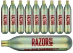 RAZORGUN NABOJE NABÓJ KAPSUŁA CO2 12 GRAM 10 SZTUK 