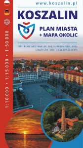 PDF PLAN CENTRUM KOSZALINA, MAPA GÓRA CHEŁMSKA I OKOLICE KOSZALINA