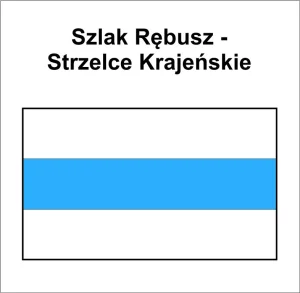P-N-ZCH/FSD-158 , niebieski, RĘBUSZ - STRZELCE KRAJEŃSKIE, 35 km