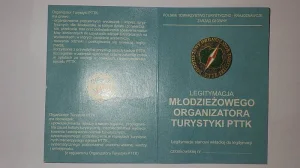 LEGITYMACJA MŁODZIEŻOWEGO ORGANIZATORA TURYSTYKI PTTK