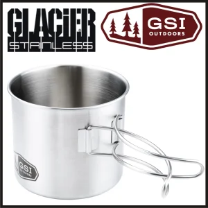 GSI KUBEK STALOWY GLACIER STAINLESS BOTTLE CUP/POT 0,5L
