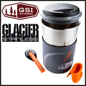 GSI ZESTAW NACZYŃ MENAŻKA TURYSTYCZNA GLACIER MINIMALIST