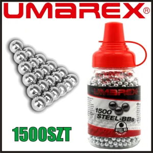 UMAREX ŚRUT STALOWY 1500 SZT 4,5MM (4,46mm) BB DOZOWNIK