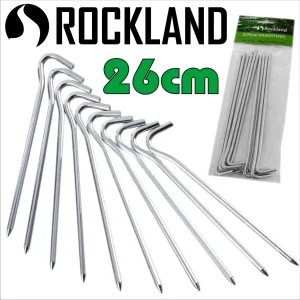 ROCKLAND ZESTAW 10 SZTUK SZPILKI ŚLEDZIE NAMIOT 26 cm