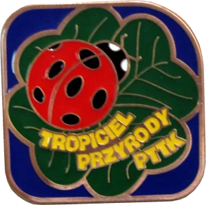 DZIECIĘCA ODZNAKA PRZYRODNICZA TROPICIEL PRZYRODY PTTK - BRĄZOWA