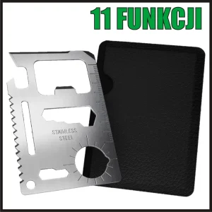 KARTA SURVIVALOWA MULTITOOL PRZEŻYCIA RATUNKOWA EDC