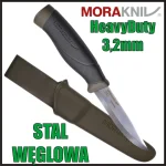 MORAKNIV NÓŻ MORA COMPANION MG OLIVE HEAVY DUTY STAL WĘGLOWA