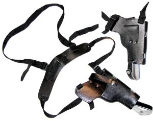 SKÓRZANA KABURA Z SZELKAMI BERETTA M84