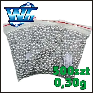 AMUNICJA ASG KULKI 0,30 ALUMINIOWE WINGUN 500SZT