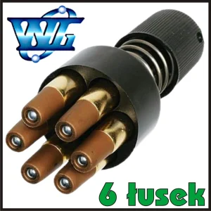 SZYBKOŁADOWARKA + ŁUSKI 6 SZTUK DAN&WESSON WINGUN